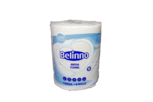 Belinno Mega Paper Towel Roll - 6 Pack