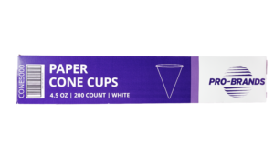 Paper Cone Cups 4.5 oz